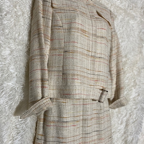 Vintage Anne Klein Tweed-Like 2pc Suit - Size 4P - Picture 2 of 11